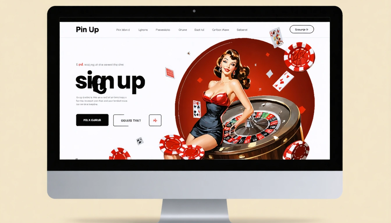 signup Pin Up